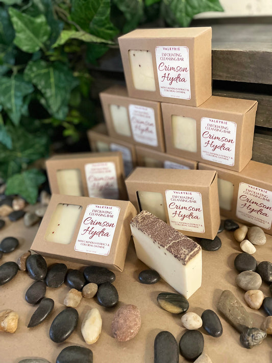 Crimson Hydra Goat Milk Cleansing Bar Valkyrie Global Skin Care Self Care Beauty St. Catharines Ontario Canada