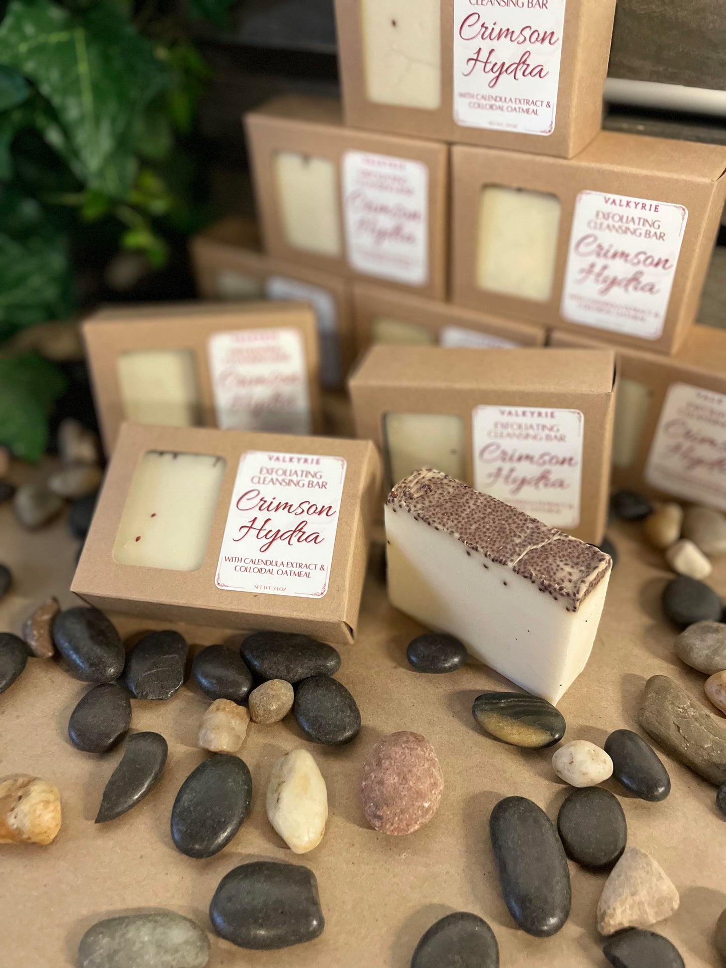 Crimson Hydra Goat Milk Cleansing Bar Valkyrie Global Skin Care Self Care Beauty St. Catharines Ontario Canada