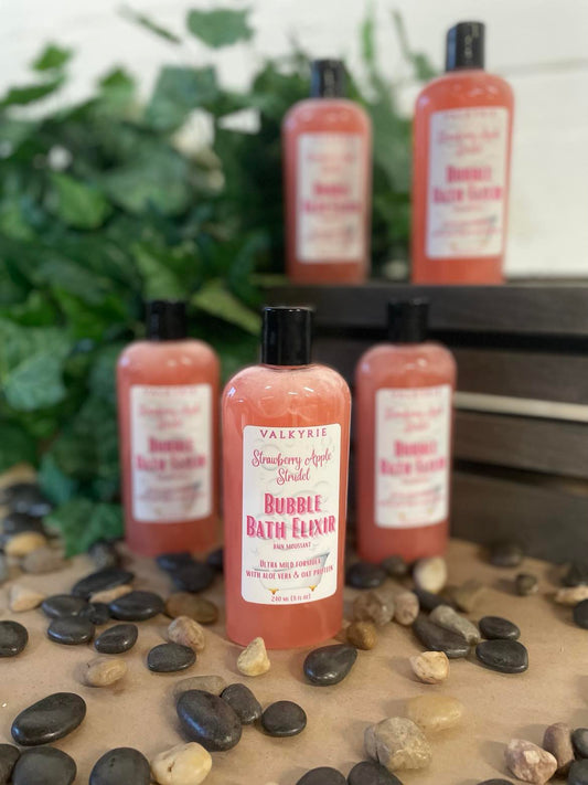 Strawberry Apple Strudel - Bubble Elixir Valkyrie Global Natural Skin Care Self Care Beauty St. Catharines Ontario Canada