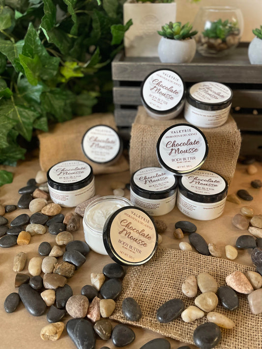 Chocolate Mousse - Body Butter Valkyrie Global Skin Care Self Care Beauty St. Catharines Ontario Canada