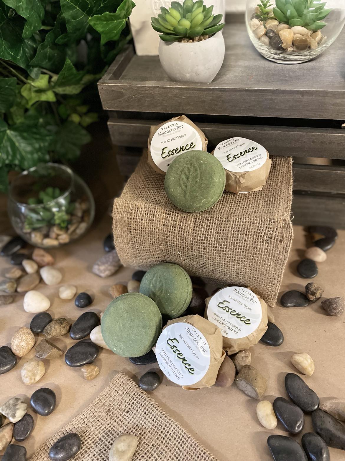 Essence Shampoo Bar Valkyrie Global Skin Care Self Care Hair Care Beauty St. Catharines Ontario Canada