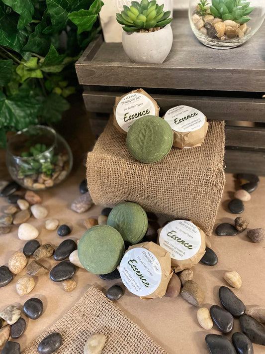 Essence Shampoo Bar Valkyrie Global Skin Care Self Care Hair Care Beauty St. Catharines Ontario Canada