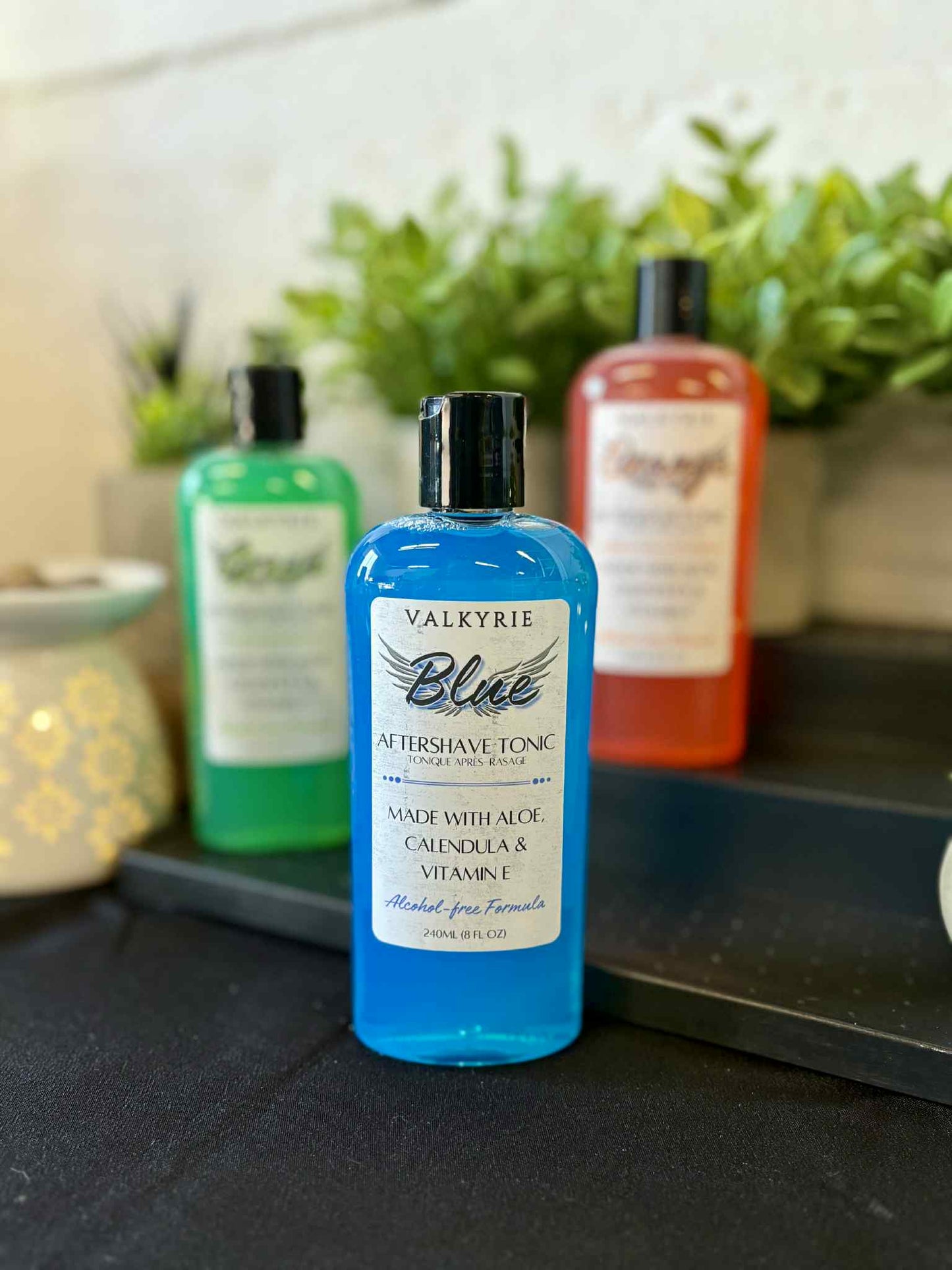 Blue Aftershave Tonic Valkyrie Skin Care Mens Grooming Ontario Canada