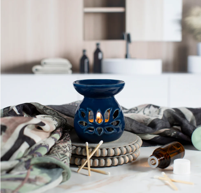 Tealight Warmer - Blue Lotus