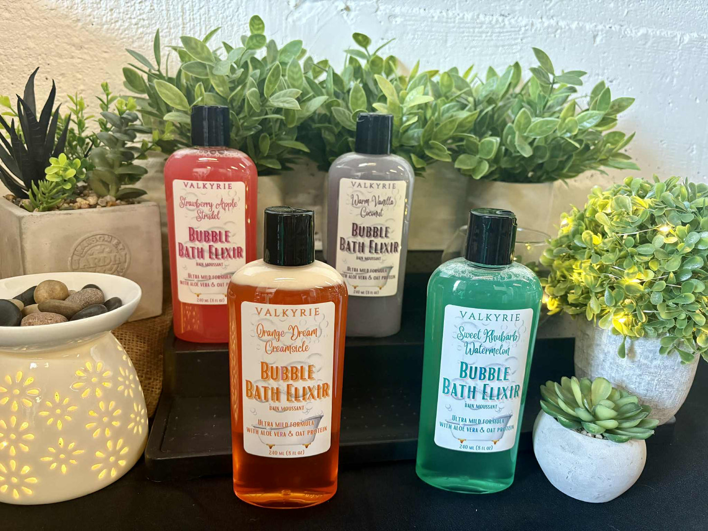 Orange Dream Creamsicle Bubble Elixir Valkyrie Natural Skin Care Self Care Beauty St. Catharines Canada