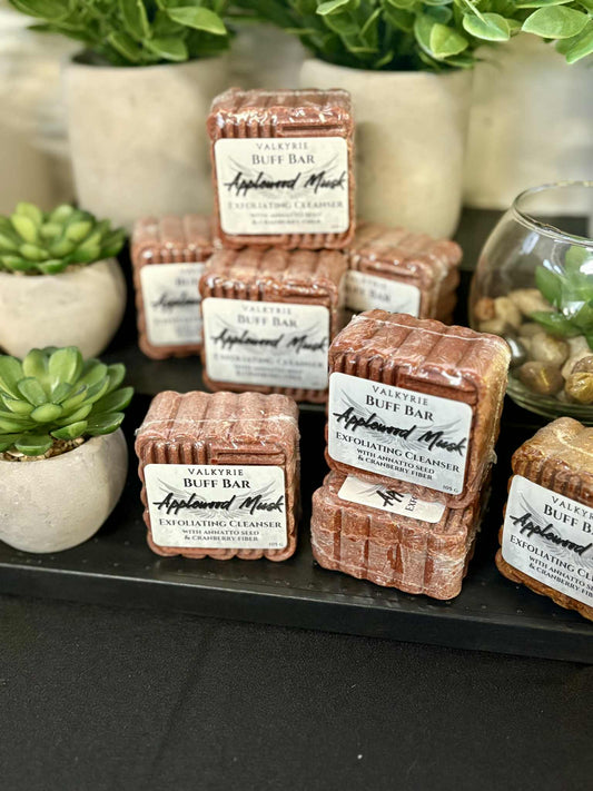 Buff Bar Applewood Musk Valkyrie Skin Care Self Care St. Catharines Canada