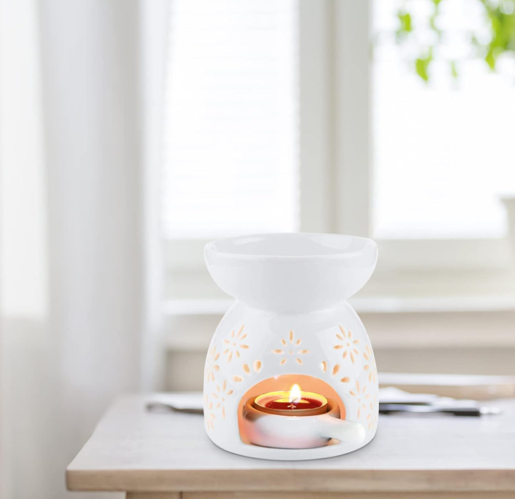 Pedestal Ceramic Tealight Warmer Valkyrie Global Home Fragrance Decor Self Care St. Catharines Ontario Canada