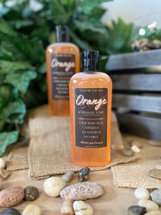Orange - Aftershave Tonic Valkyrie Global Natural Skin Care Self Care Beauty St. Catharines Ontario Canada