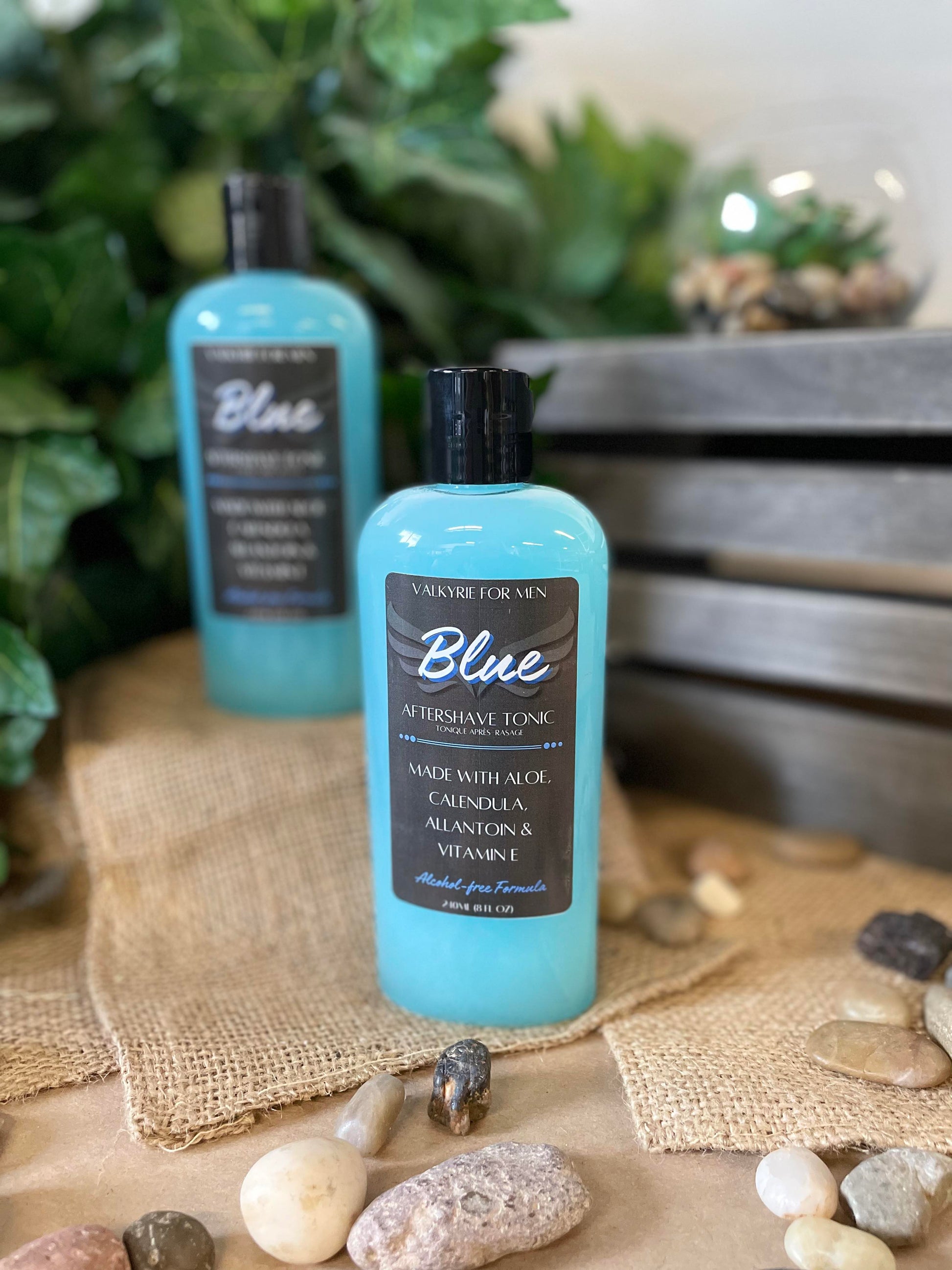 Blue - Aftershave Tonic Valkyrie Global Natural Skin Care Self Care Beauty St. Catharines Ontario Canada