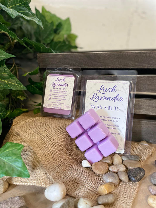 Lush Lavender - Wax Melts Valkyrie Global Natural Skin Care Self Care Beauty St. Catharines Ontario Canada