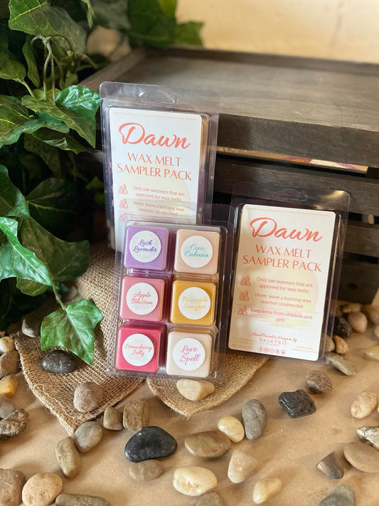 Wax Melt Sampler Pack - Dawn - Valkyrie Global Natural Skin Care Self Care Beauty St. Catharines Ontario Canada