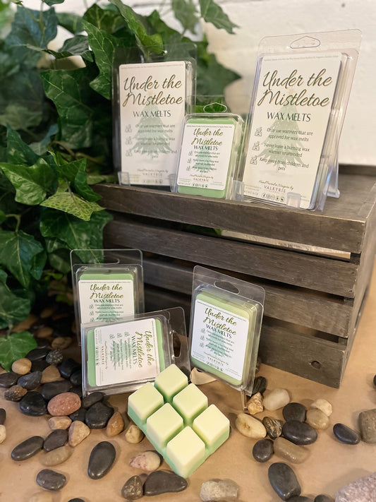 Under the Mistletoe Wax Melts Valkyrie Global Natural Skin Care Self Care Beauty St. Catharines Ontario Canada