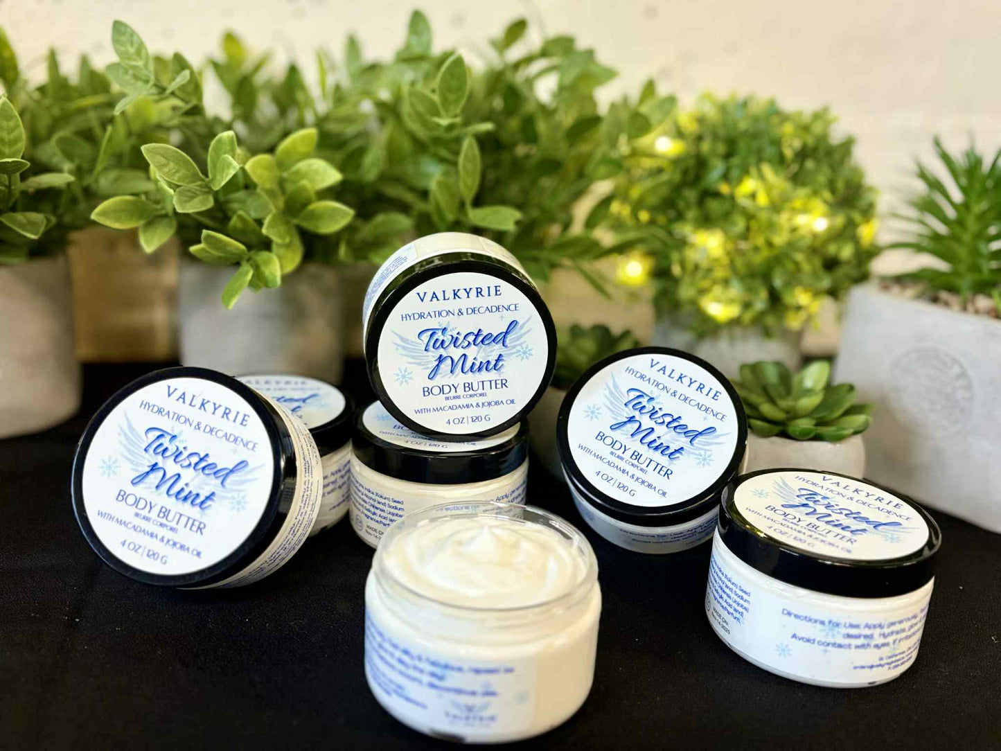 Twisted Mint Body Butter Valkyrie Global Skin Care Self Care Ont. Canada