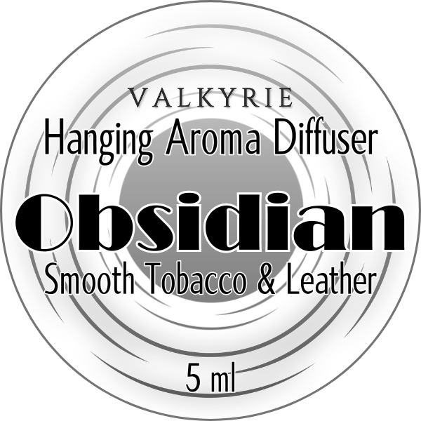 Hanging Aromatic Diffuser - Obsidian Valkyrie Global Natural Self Care Beauty St. Catharines Ontario Canada