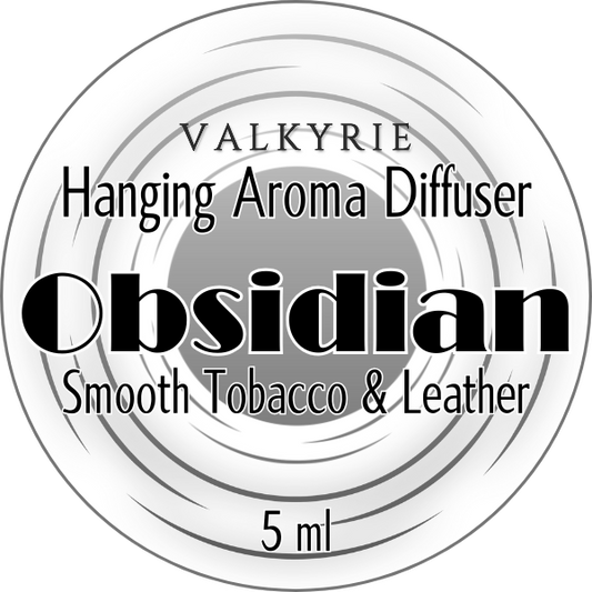 Hanging Aromatic Diffuser - Obsidian Valkyrie Global Natural Self Care Beauty St. Catharines Ontario Canada