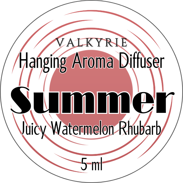 Hanging Aromatic Diffuser - Summer Valkyrie Global Natural Self Care Beauty St. Catharines Ontario Canada