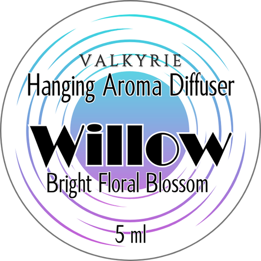 Hanging Aromatic Diffuser - Willow Valkyrie Global Natural Self Care Beauty St. Catharines Ontario Canada