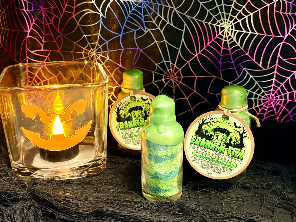 Fizzing Bath Potions Valkyrie Skin Care Beauty St. Catharines Ontario Canada