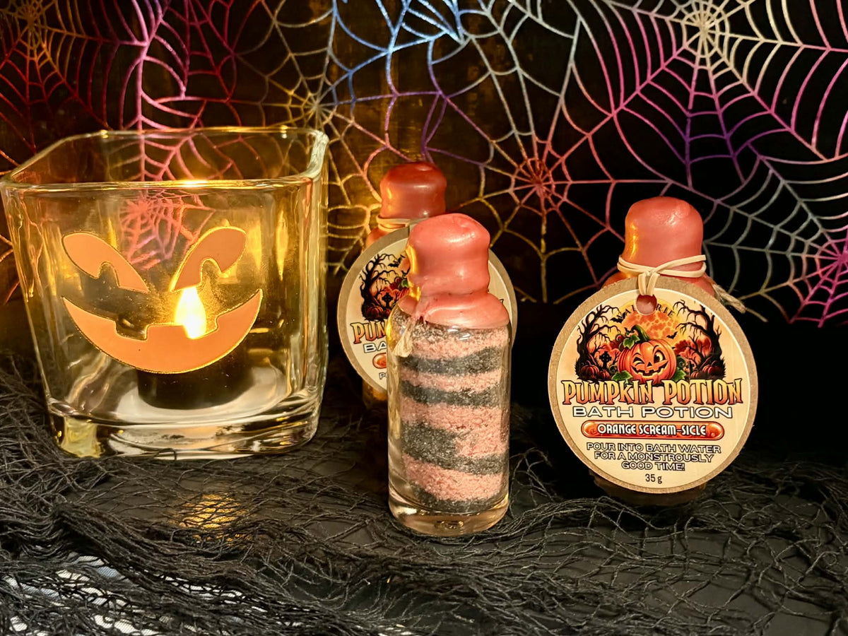Fizzing Bath Potions Valkyrie Skin Care Beauty St. Catharines Ontario Canada