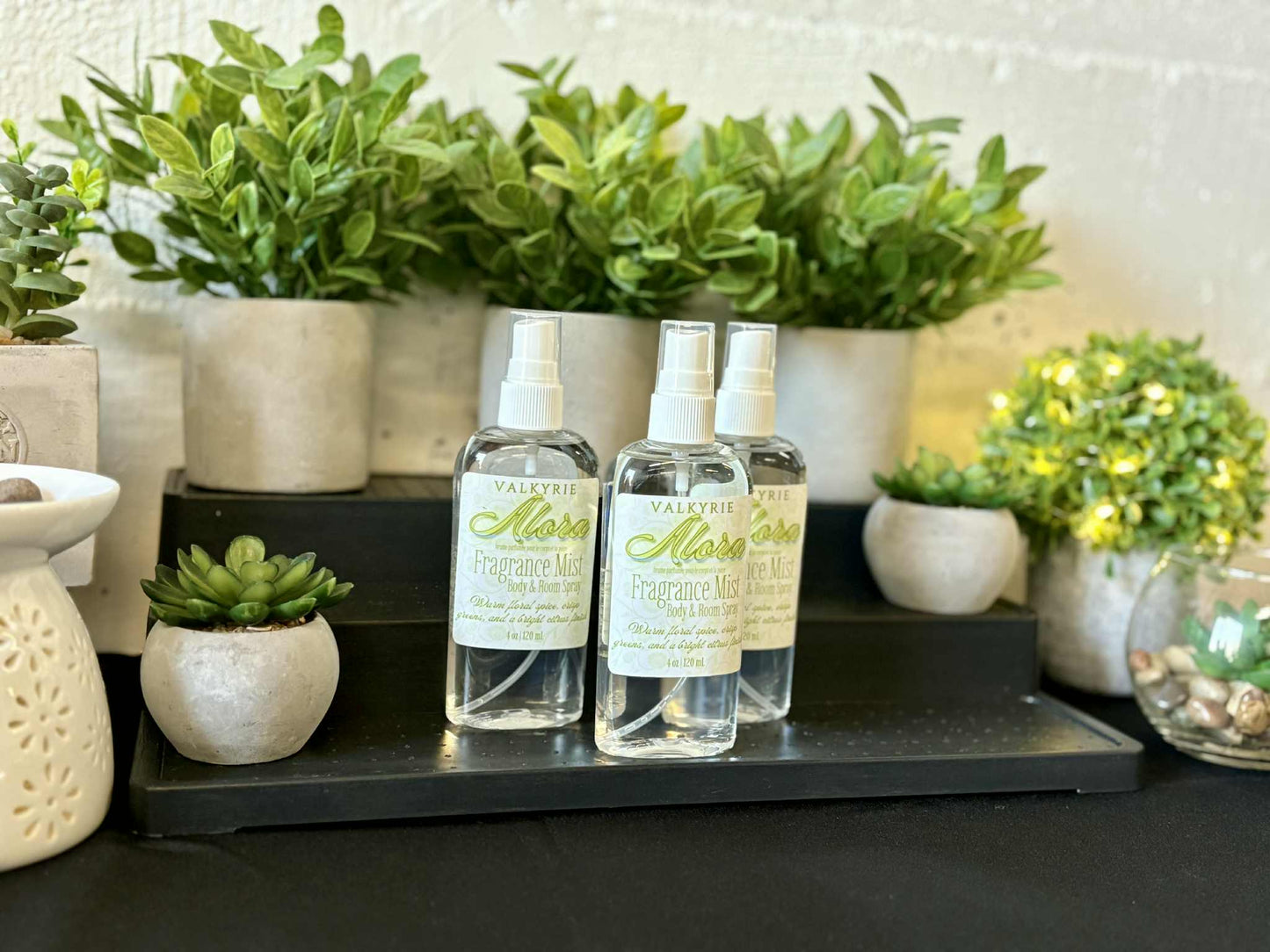 Fragrance Mist Body & Room Spray Alora Valkyrie Skin Care Beauty St. Catharines Ontario Canada