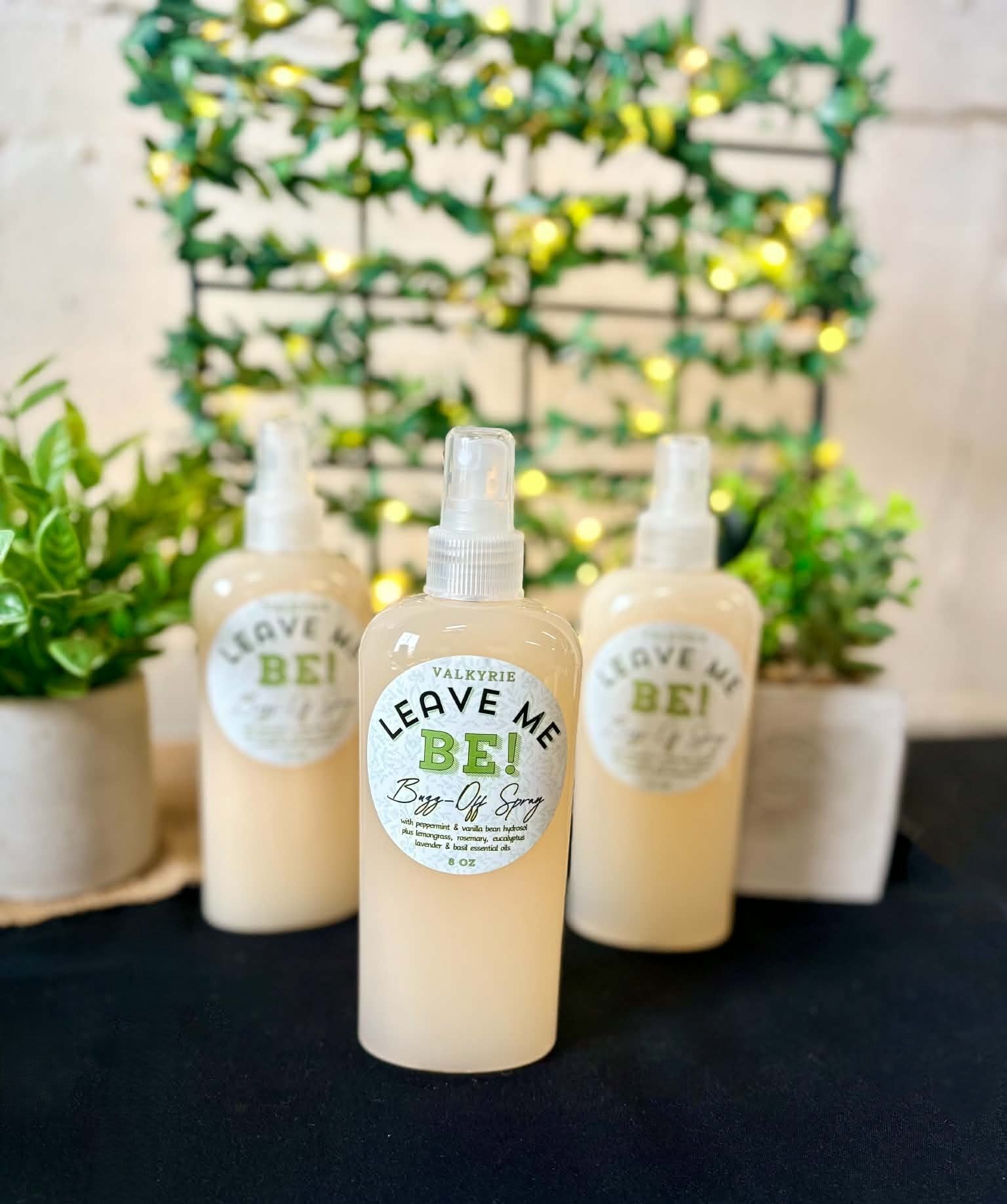 Leave Me Be! Buzz-Off Spray Valkyrie Outdoor Skin Care Ont. Canada