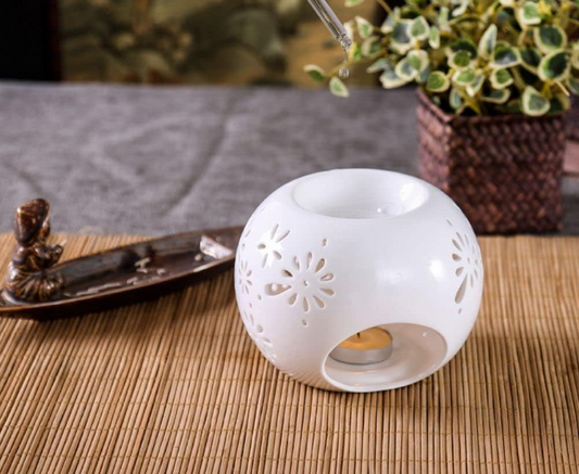 Round Ceramic Tealight Warmer