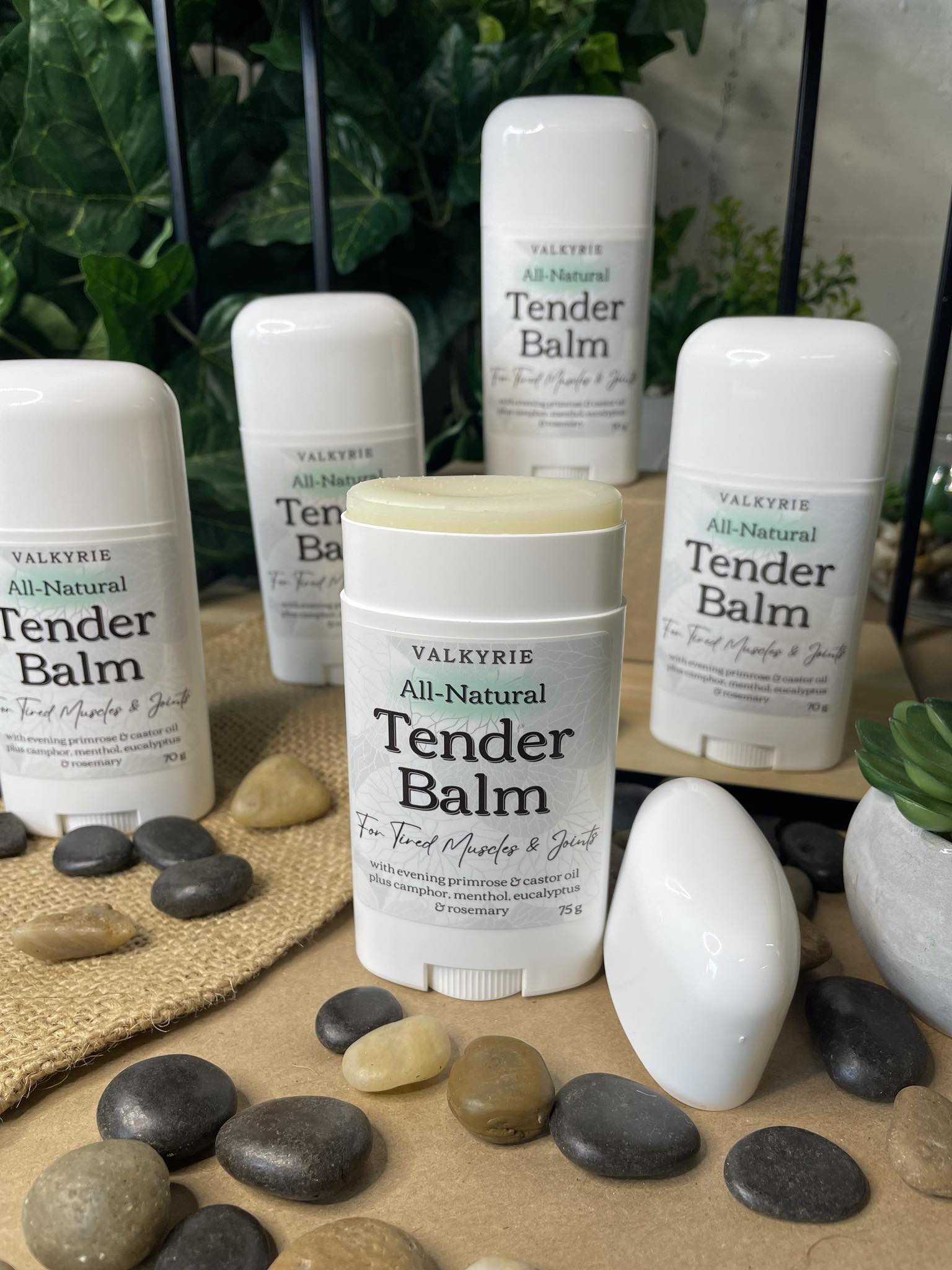 All-Natural Tender Balm Valkyrie Global Natural Skin Care Self Care Beauty St. Catharines Ontario Canada