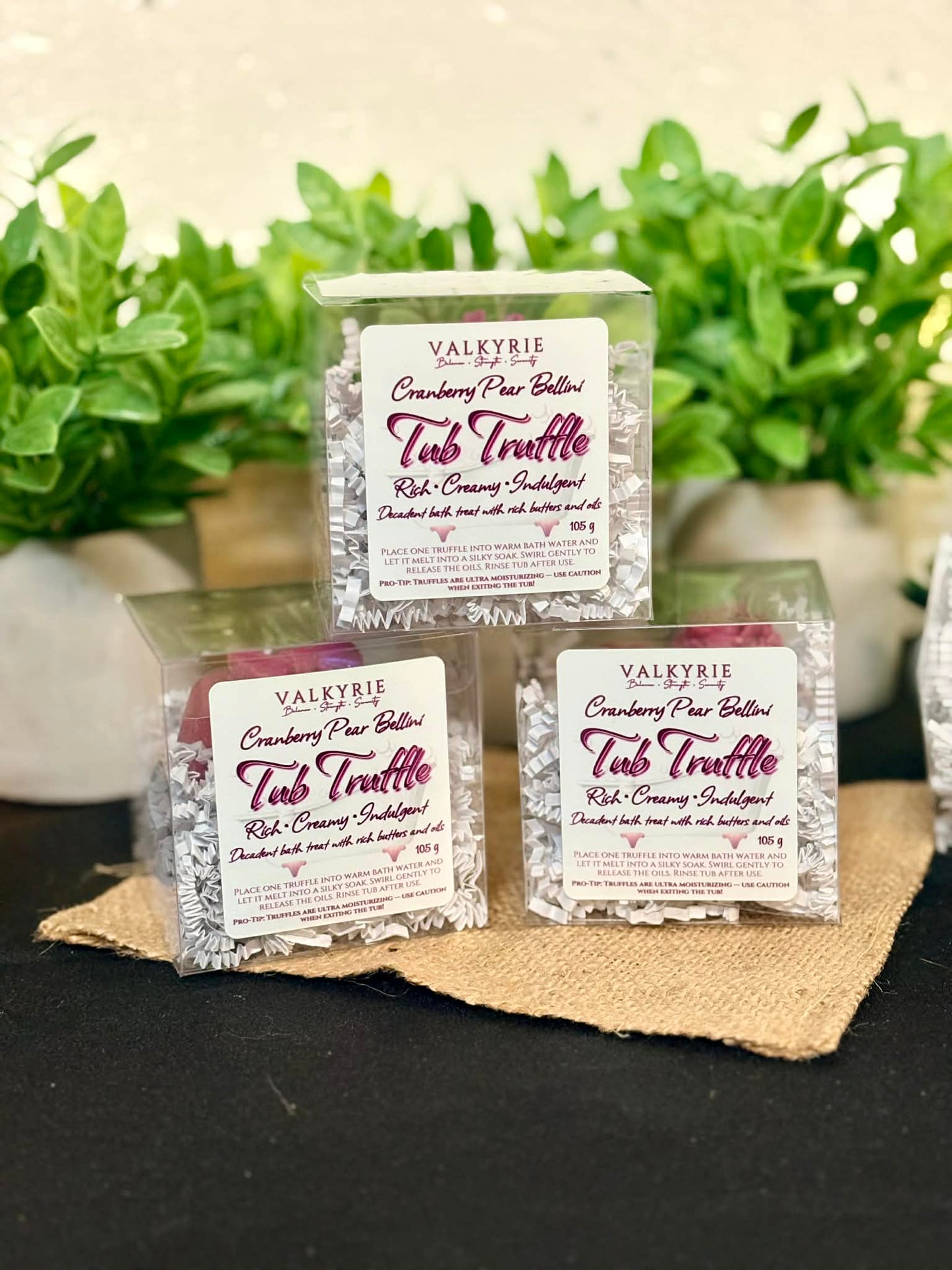 Tub Truffles - Cranberry Pear Bellini