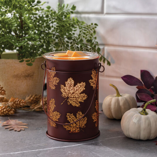 Vintage Fall Leaves Warmer Valkyrie Global Home Fragrance Decor Self Care St. Catharines Ontario Canada