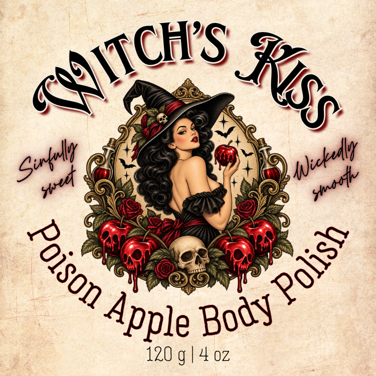 Witch's Kiss Sugar Body Polish Valkyrie Skin Care Beauty St. Catharines Ontario Canada