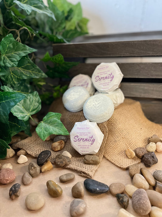 Serenity Shampoo Bar Valkyrie Global Skin Care Self Care Hair Care Beauty St. Catharines Ontario Canada