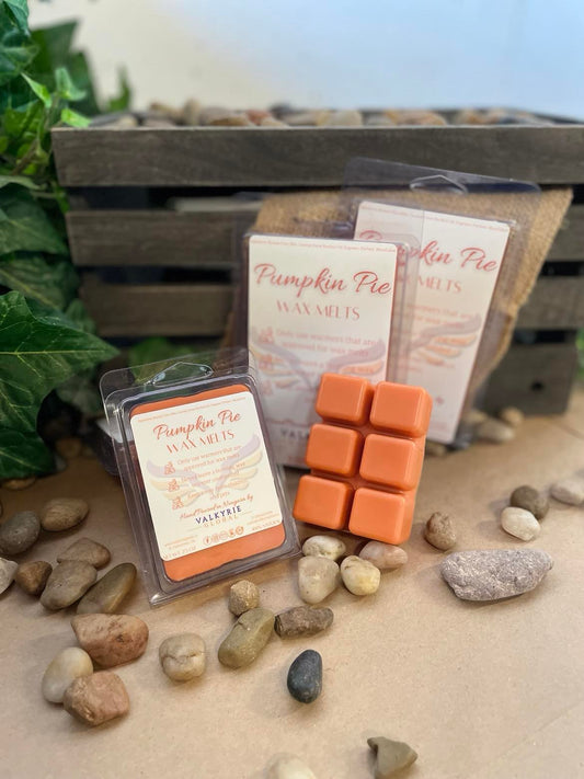 Pumpkin Pie Wax Melts Valkyrie Global Natural Skin Care Self Care Beauty St. Catharines Ontario Canada